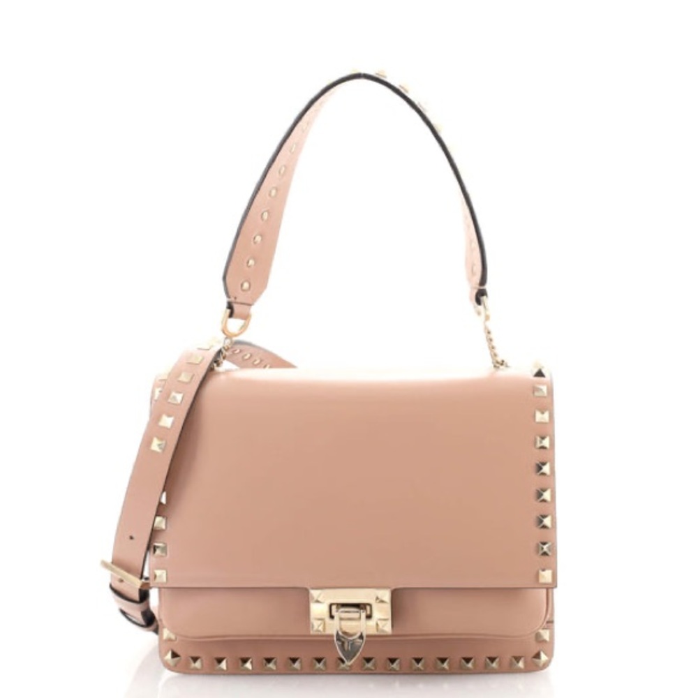 NWT - Valentino Rockstud Shoulder Bag in Poudre!
